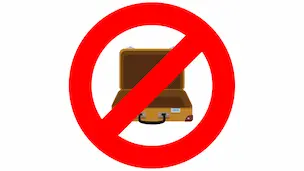 Luggage forwarding in Japan (Takkyubin) forbidden items