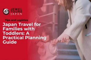 Family traveling with a toddler