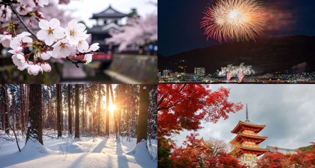 Seasons for senior travelers in Japan